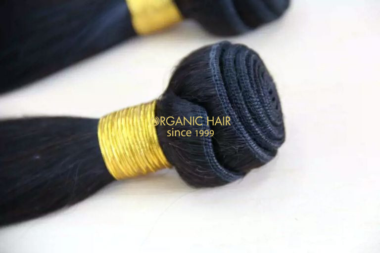 Natural color brazilian hair weave 10 inch hair extensions